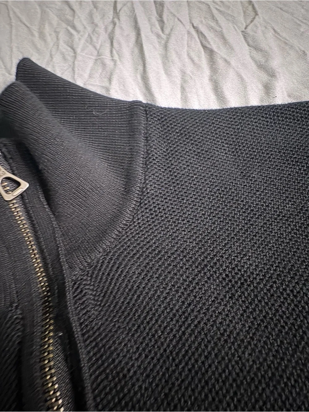 Polo by Ralph Lauren Black Half-Zip Sweater